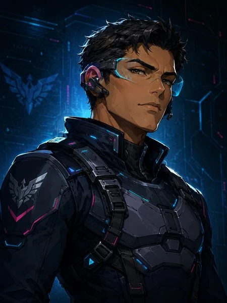 Painted portrait of Reyes